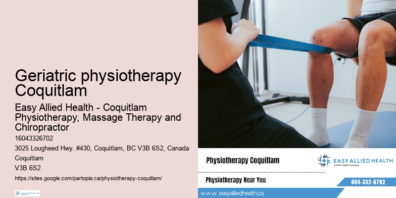 Targeted joint pain management Geriatric physiotherapy Coquitlam