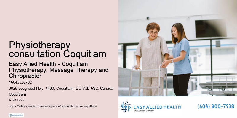 Physiotherapy consultation Coquitlam physiotherapy for postural correction