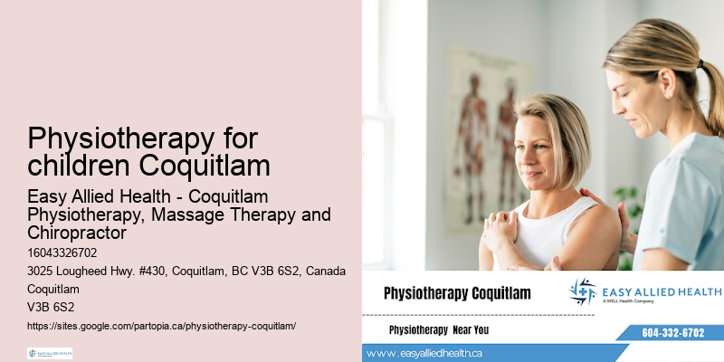 Innovative physiotherapy methods Physiotherapy for children Coquitlam
