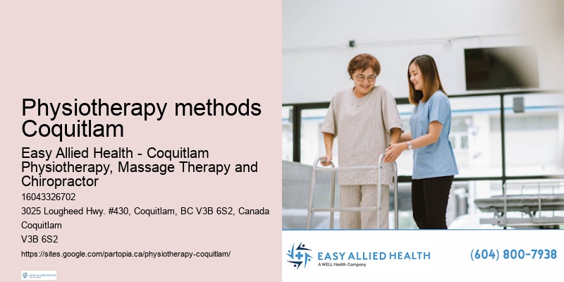 Physiotherapy methods Coquitlam aquatic physiotherapy