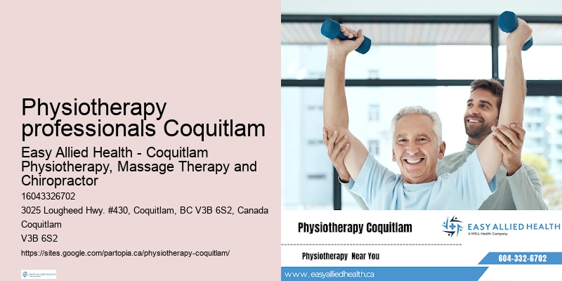 Top physiotherapy clinic Physiotherapy professionals Coquitlam