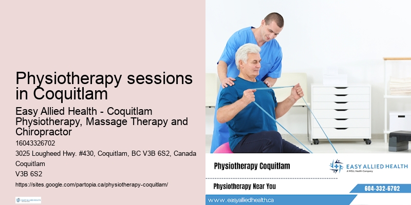 Physiotherapy sessions in Coquitlam