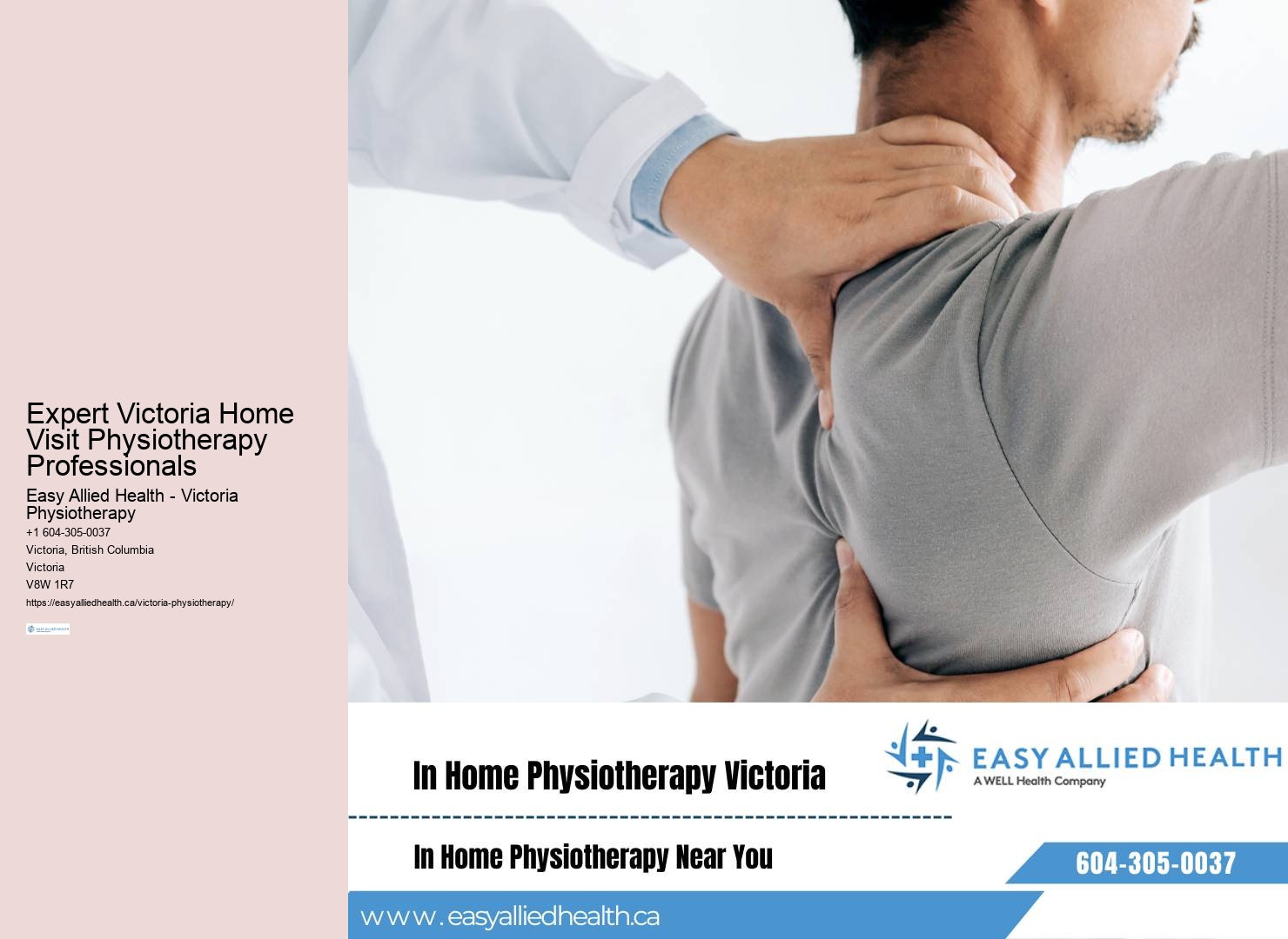 Expert Victoria Home Visit Physiotherapy Professionals