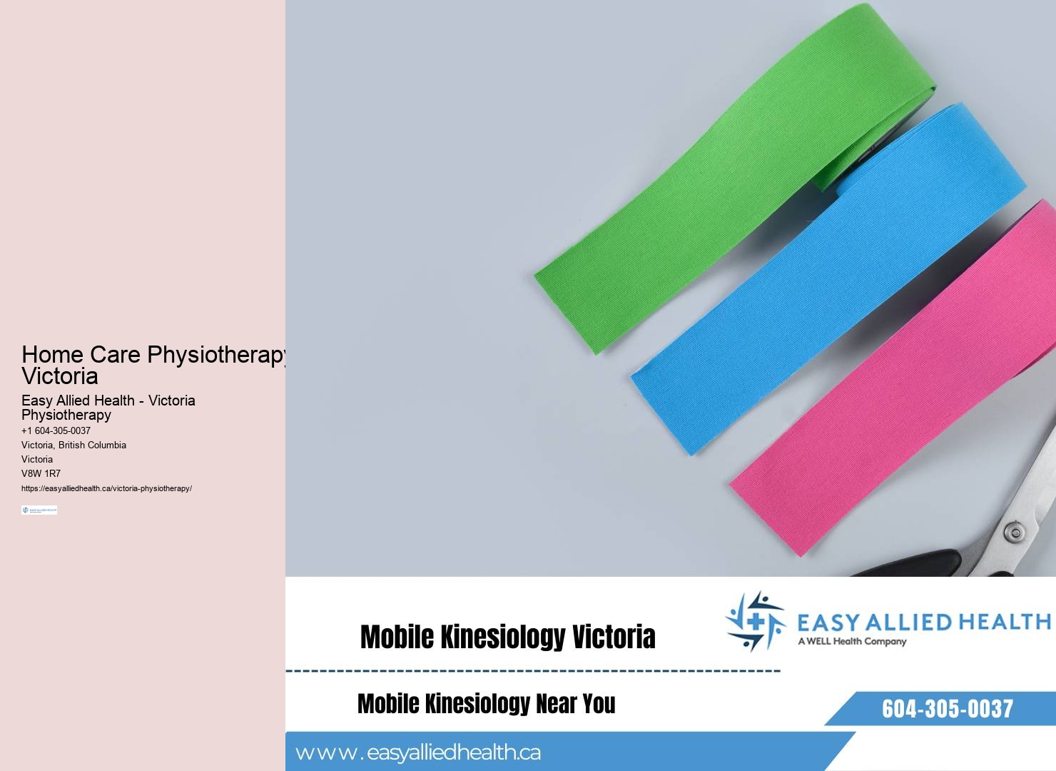 Home-based Physiotherapy Victoria: Care Designed for Your Comfort