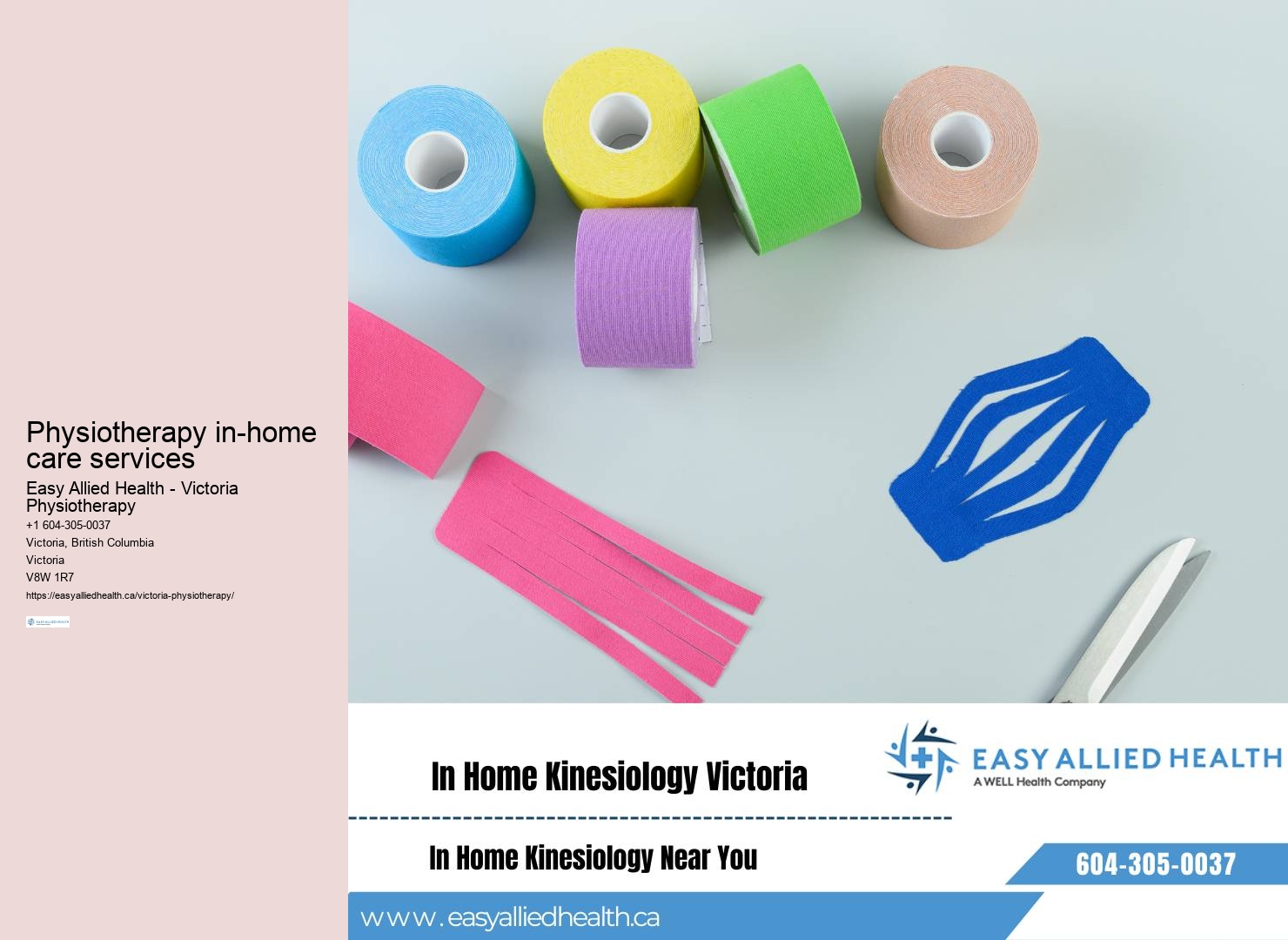 Victoria Physiotherapy at Home with Expert Care