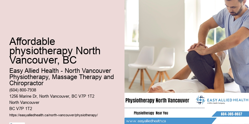 Affordable physiotherapy North Vancouver, BC physiotherapy sports clinic