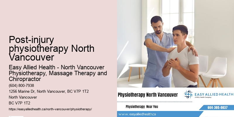 Post-injury physiotherapy North Vancouver physio therapy