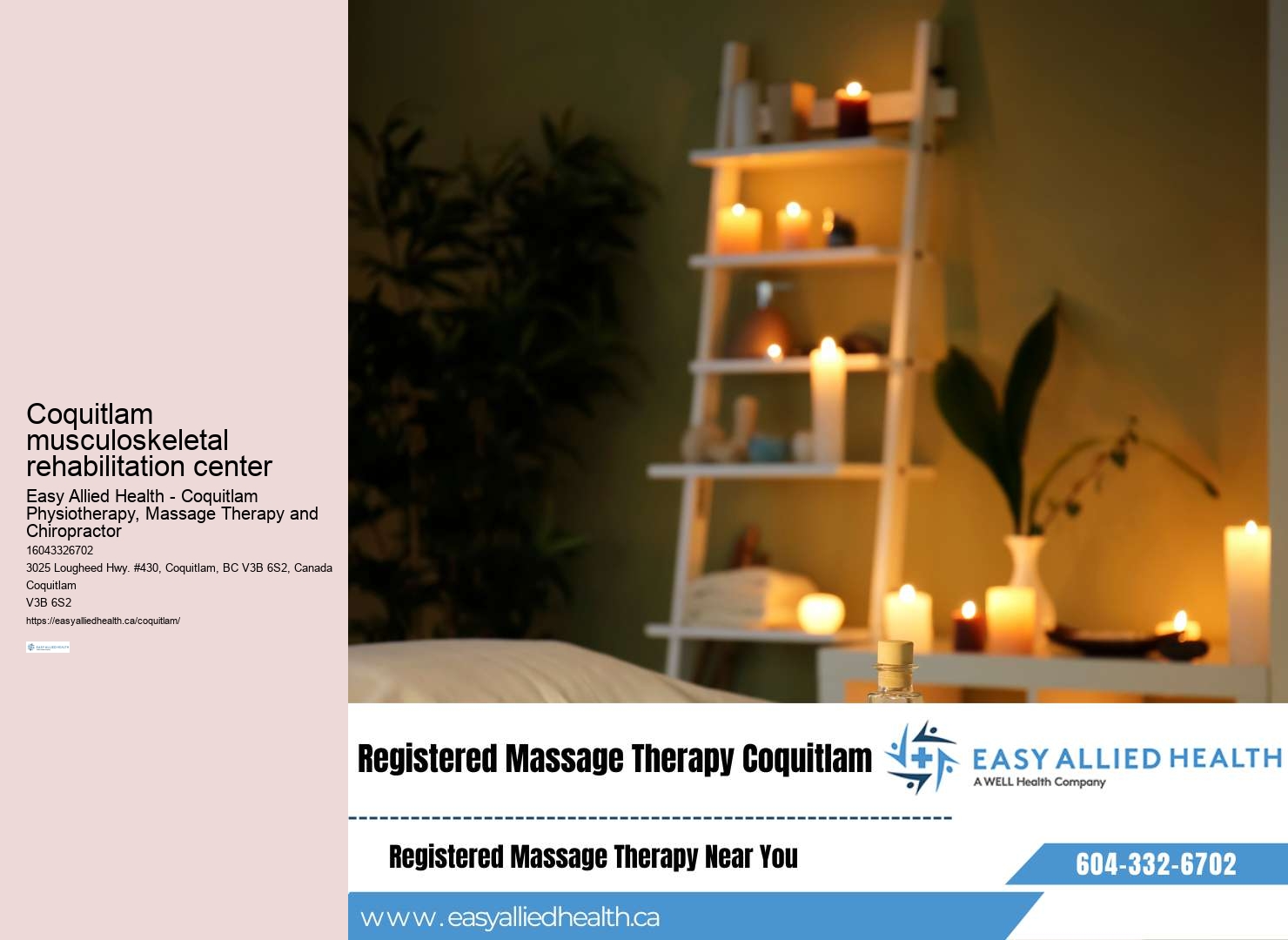 Exercise therapy Coquitlam