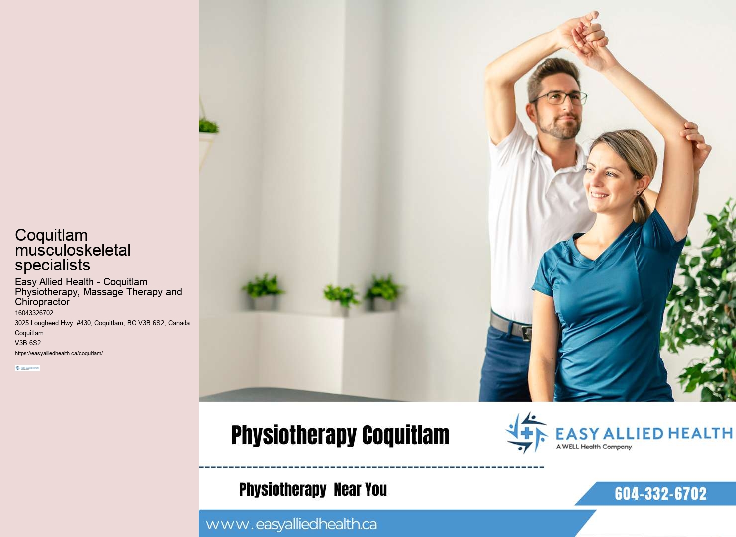 Soft tissue therapy in Coquitlam