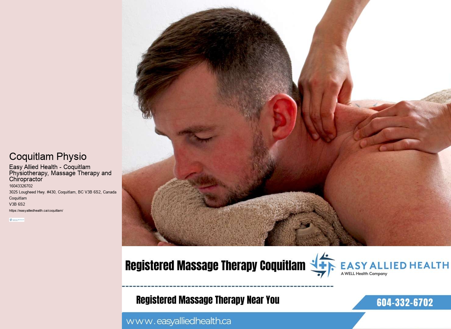 Coquitlam physical therapy center