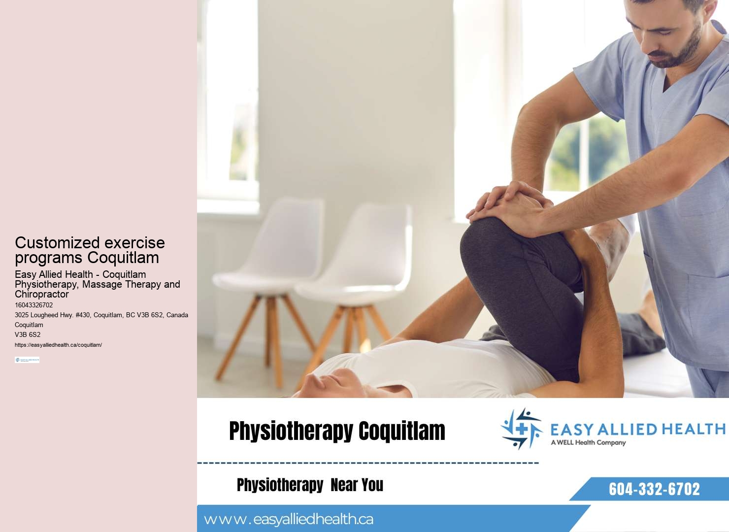 Pediatric Developmental Physiotherapy Coquitlam
