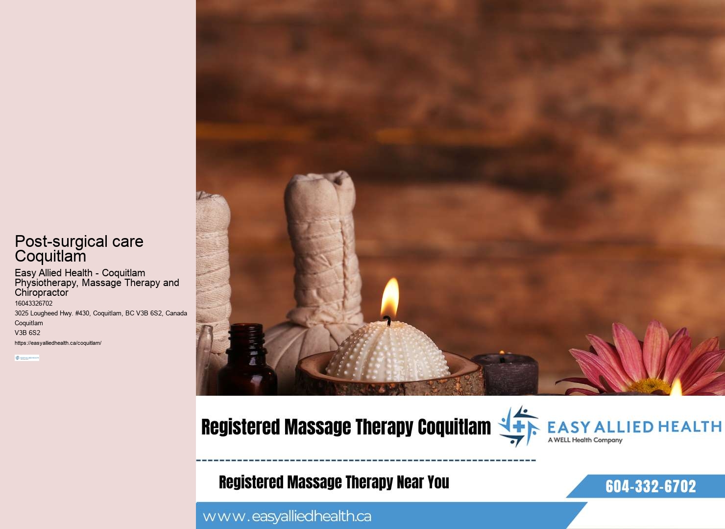 Coquitlam Manual Therapy Experts