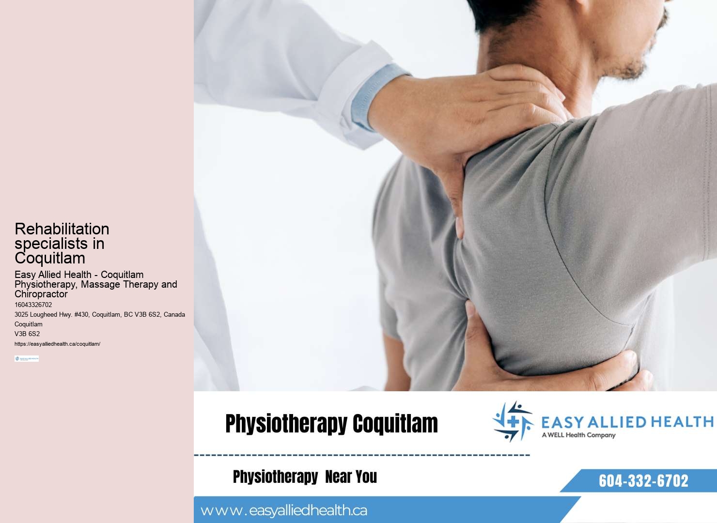 Physiotherapy for Brain Injury Coquitlam