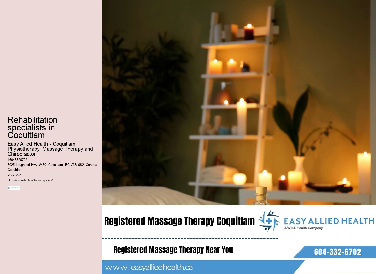 Coquitlam Physiotherapy for Ligament Reconstructions