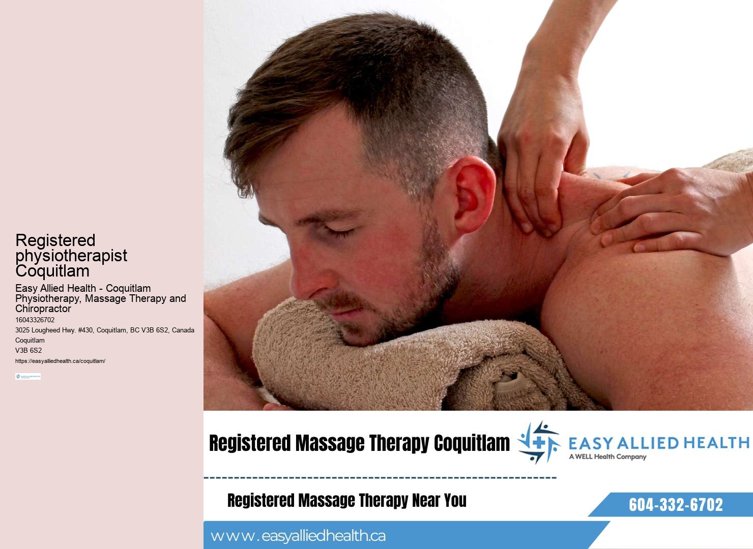 Top-rated physiotherapy specialists Coquitlam