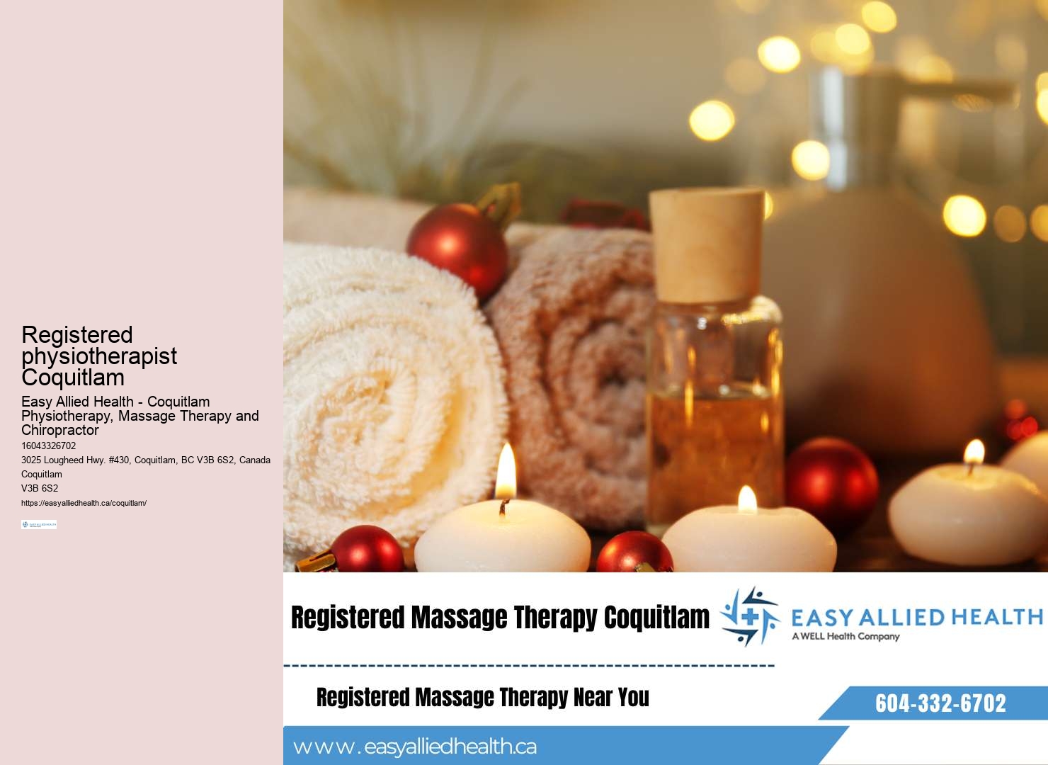 Orthopedic physiotherapy Coquitlam