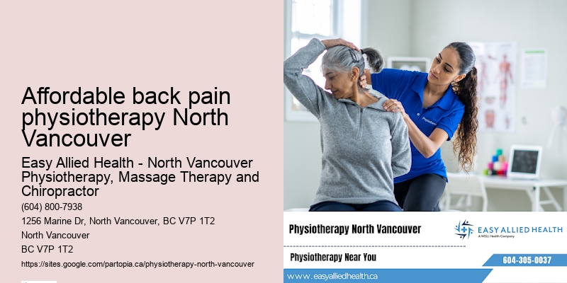 Affordable back pain physiotherapy North Vancouver Physiotherapy for Ultrasound Therapy