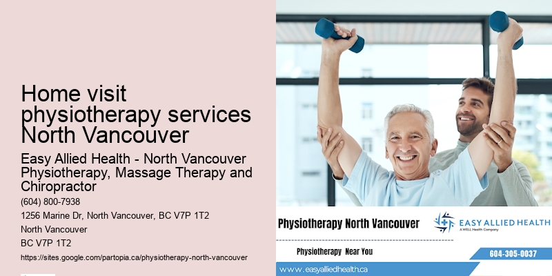 Home visit physiotherapy services North Vancouver ergonomic assessments