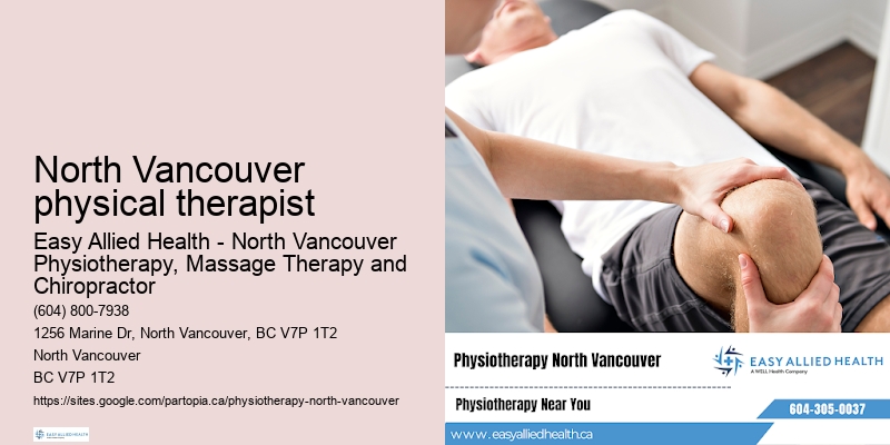 North Vancouver physical therapist Physiotherapy Sessions