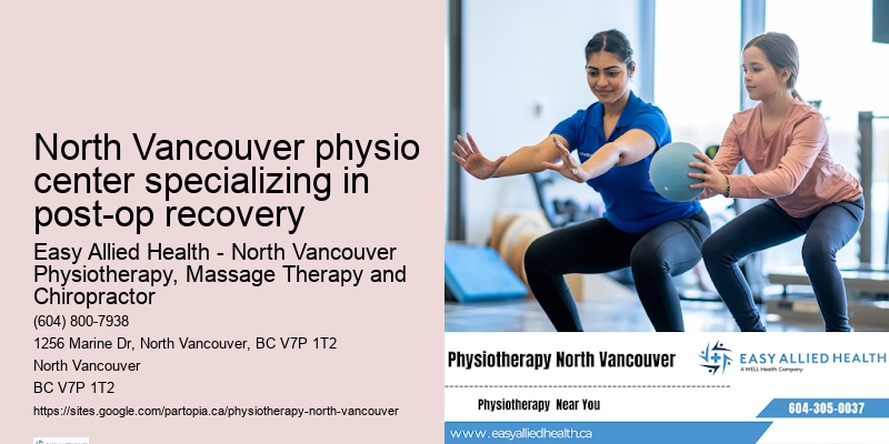North Vancouver physio center specializing in post-op recovery shoulder rehabilitation