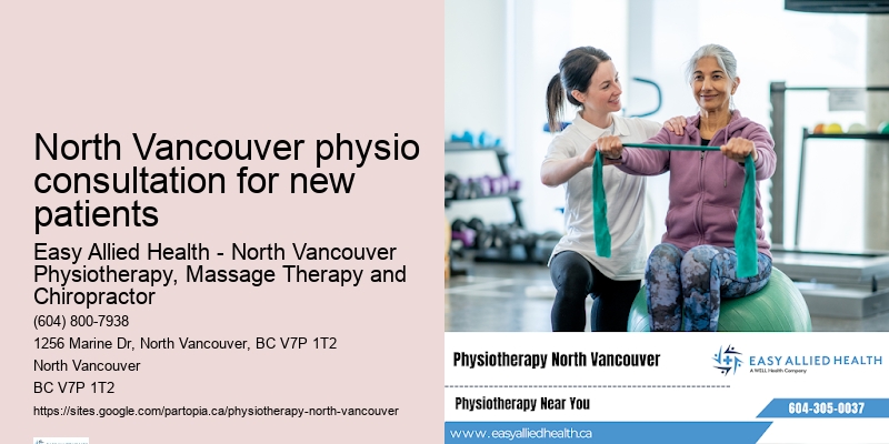 Expert Sports Physiotherapy North Vancouver physio consultation for new patients