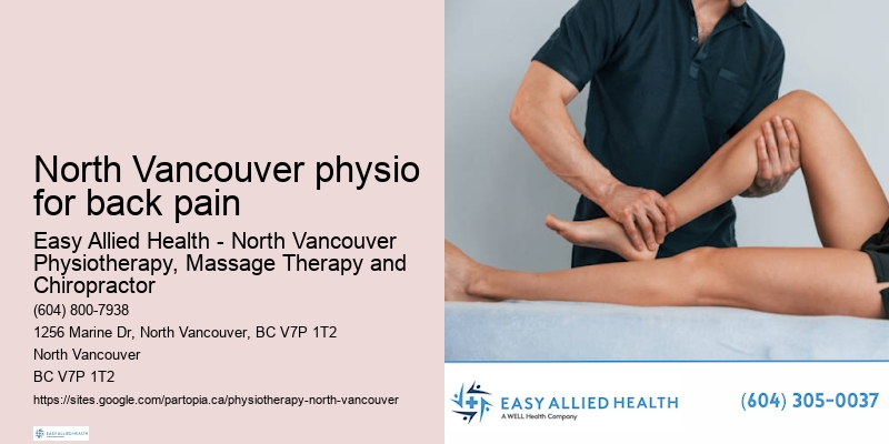 North Vancouver physio for back pain chronic pain management
