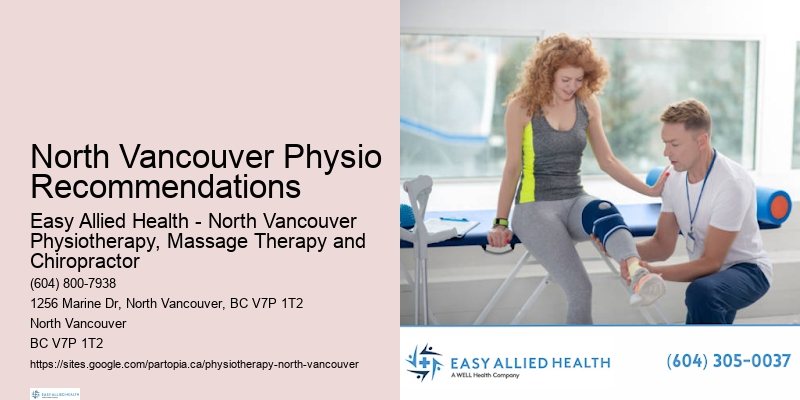 North Vancouver Physio Recommendations balance therapy