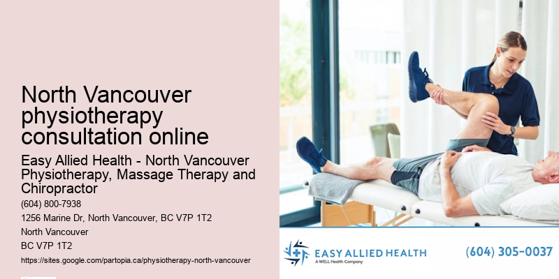 North Vancouver physiotherapy consultation online physio experts