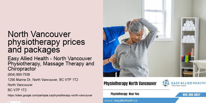 North Vancouver physiotherapy prices and packages musculoskeletal physiotherapy