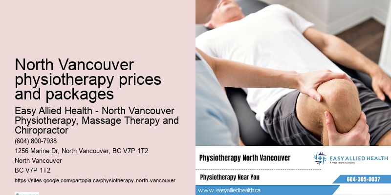 Arthritis physiotherapy North Vancouver physiotherapy prices and packages