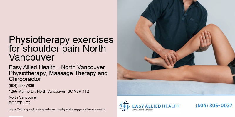 Pediatric physical therapy Physiotherapy exercises for shoulder pain North Vancouver