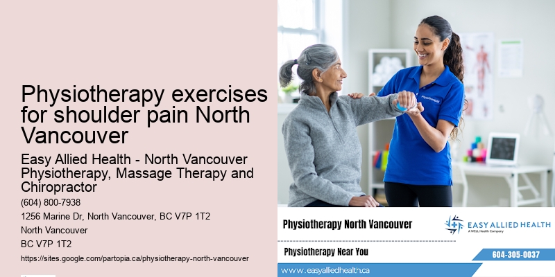 Telehealth Physiotherapy Services Physiotherapy exercises for shoulder pain North Vancouver