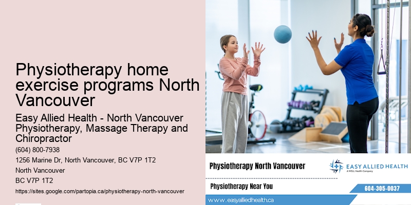 Physiotherapy home exercise programs North Vancouver
