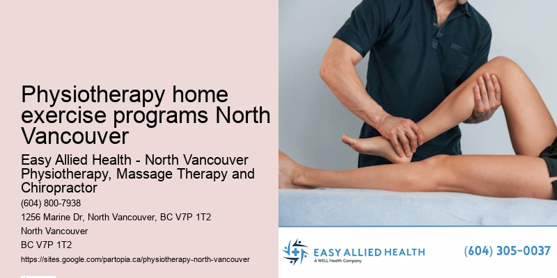 Best physiotherapy for hip pain in Physiotherapy home exercise programs North Vancouver