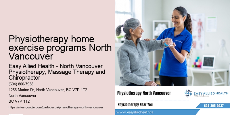 Ultrasound Therapy Physiotherapy home exercise programs North Vancouver