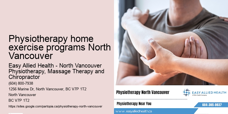 Physiotherapy home exercise programs North Vancouver postnatal physiotherapy