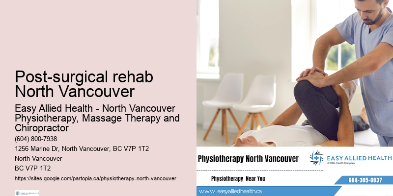 Physiotherapist for knee pain Post-surgical rehab North Vancouver