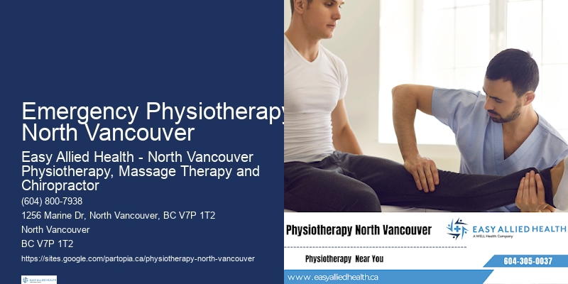 Personalized Physiotherapy Plans Emergency Physiotherapy North Vancouver