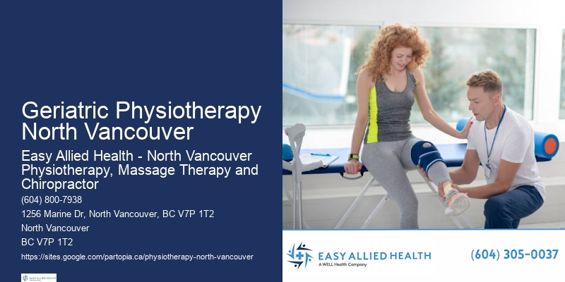 Physiotherapy For Athletes Geriatric Physiotherapy North Vancouver