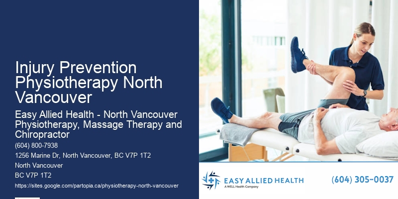Rehabilitation Injury Prevention Physiotherapy North Vancouver