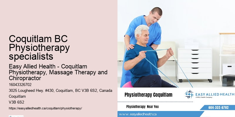 Coquitlam BC Physiotherapy specialists