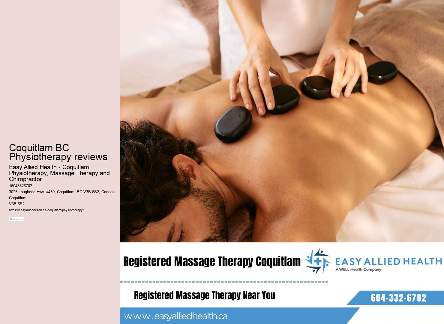 Physiotherapy for sciatica Coquitlam
