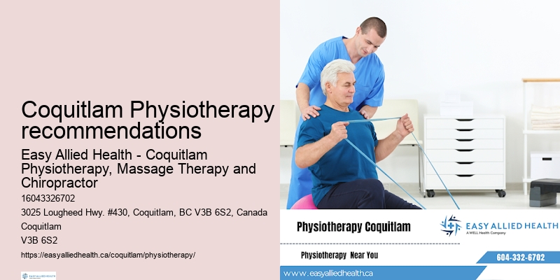 Coquitlam Physiotherapy recommendations