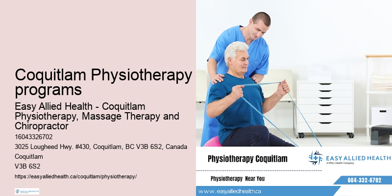 Coquitlam Physiotherapy programs