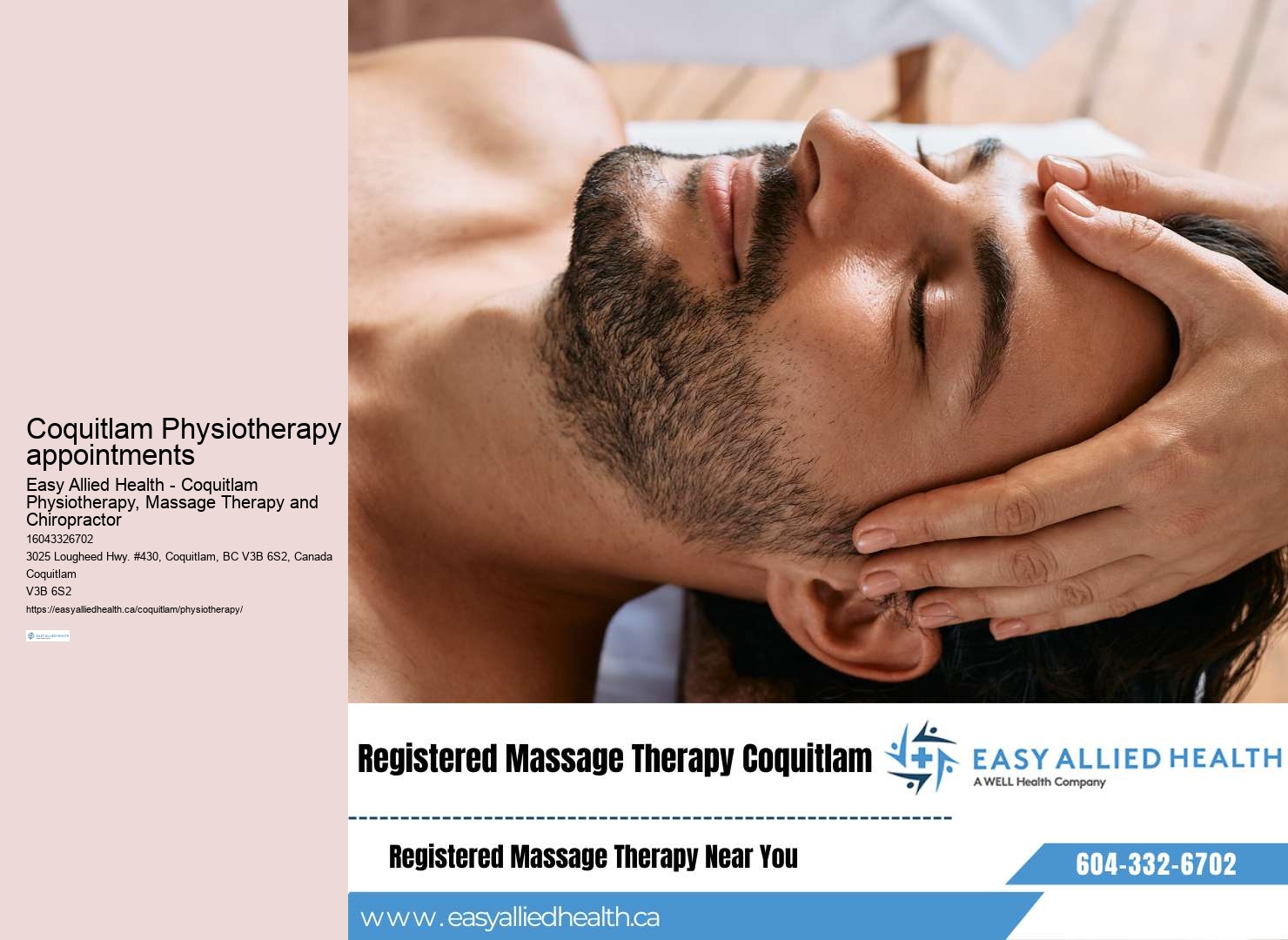 Coquitlam Physiotherapy cost comparison