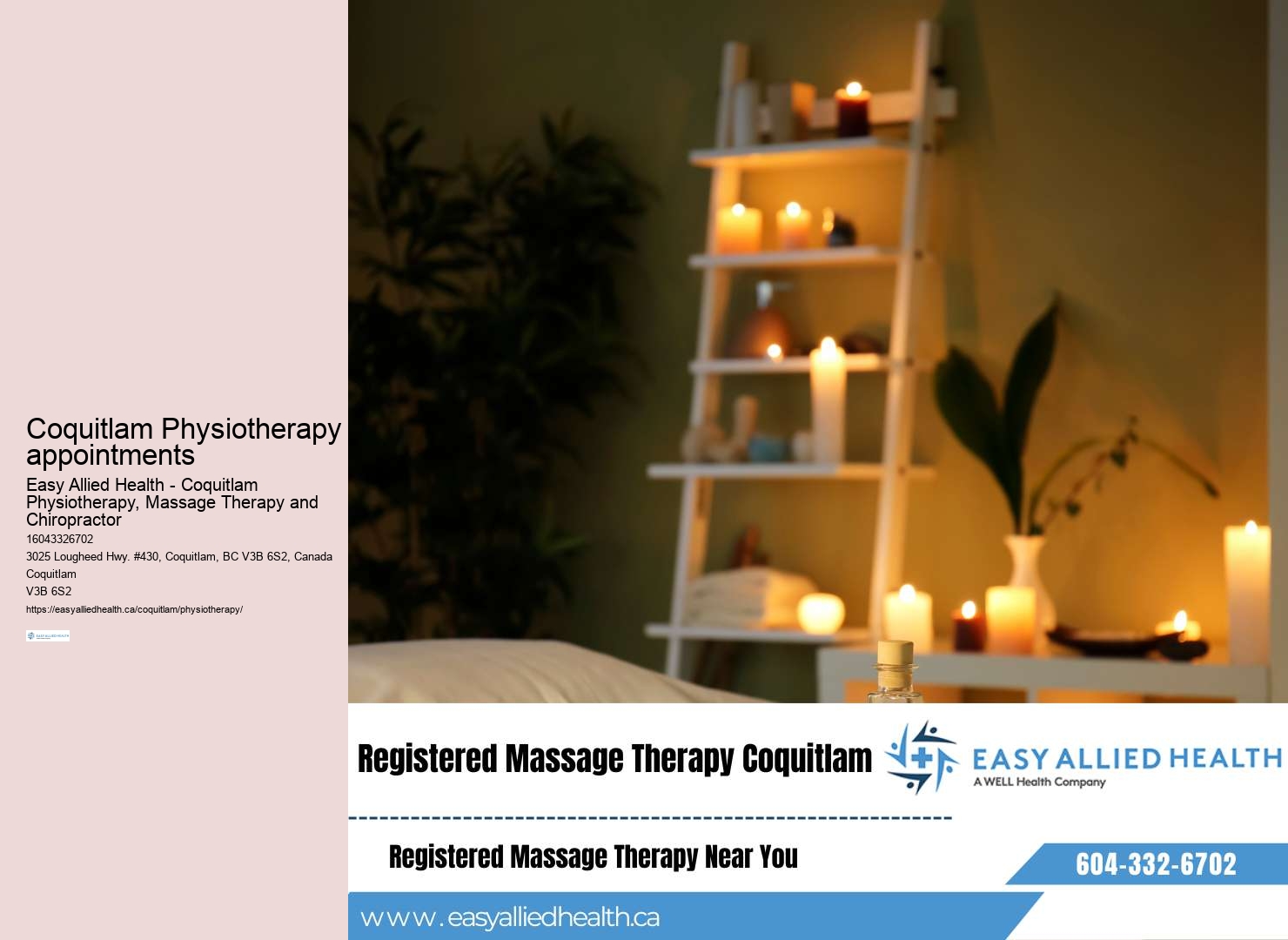 Physiotherapy In Coquitlam BC