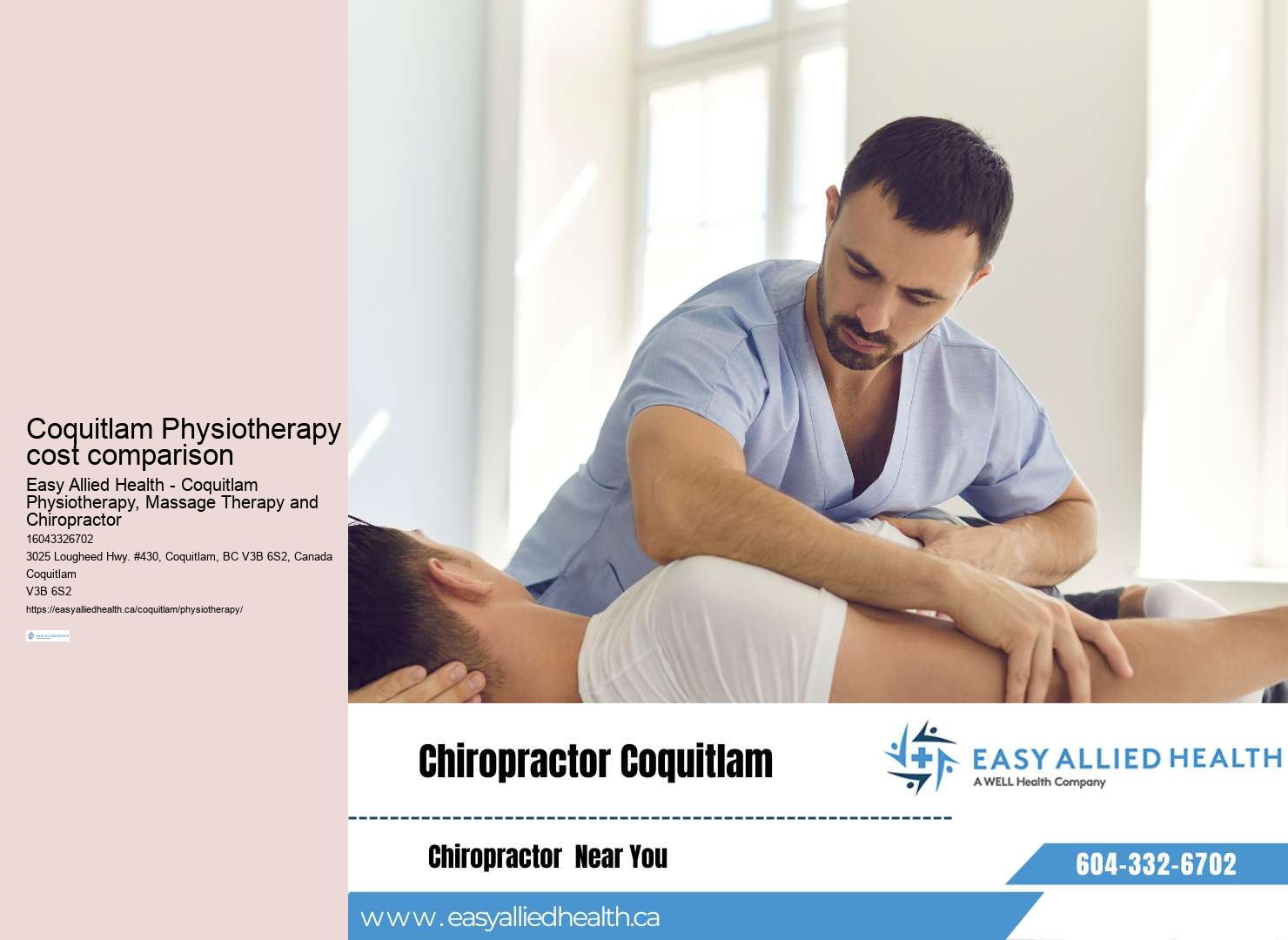 Men's health physiotherapy Coquitlam