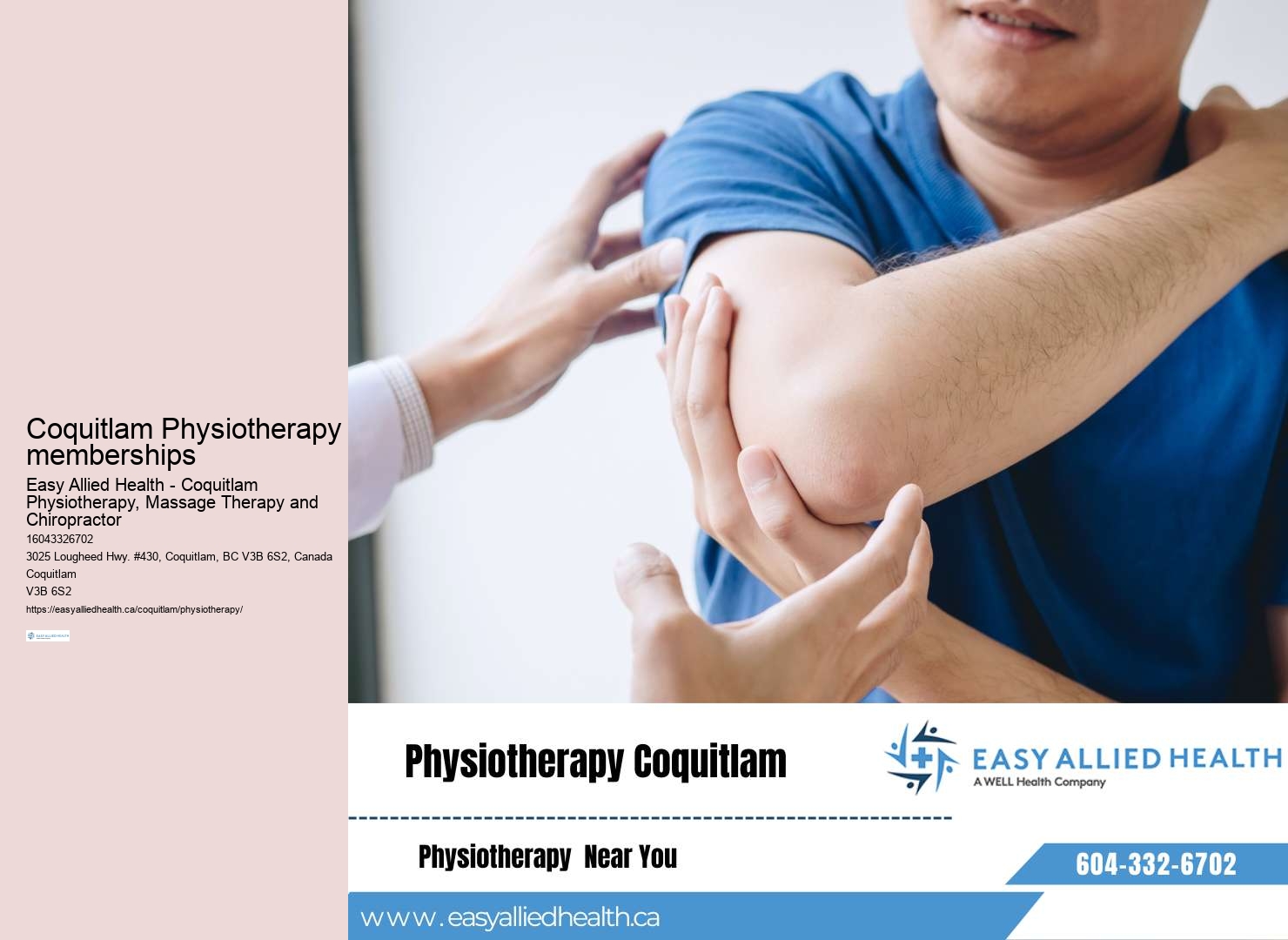 Coquitlam physiotherapy for nerve pain