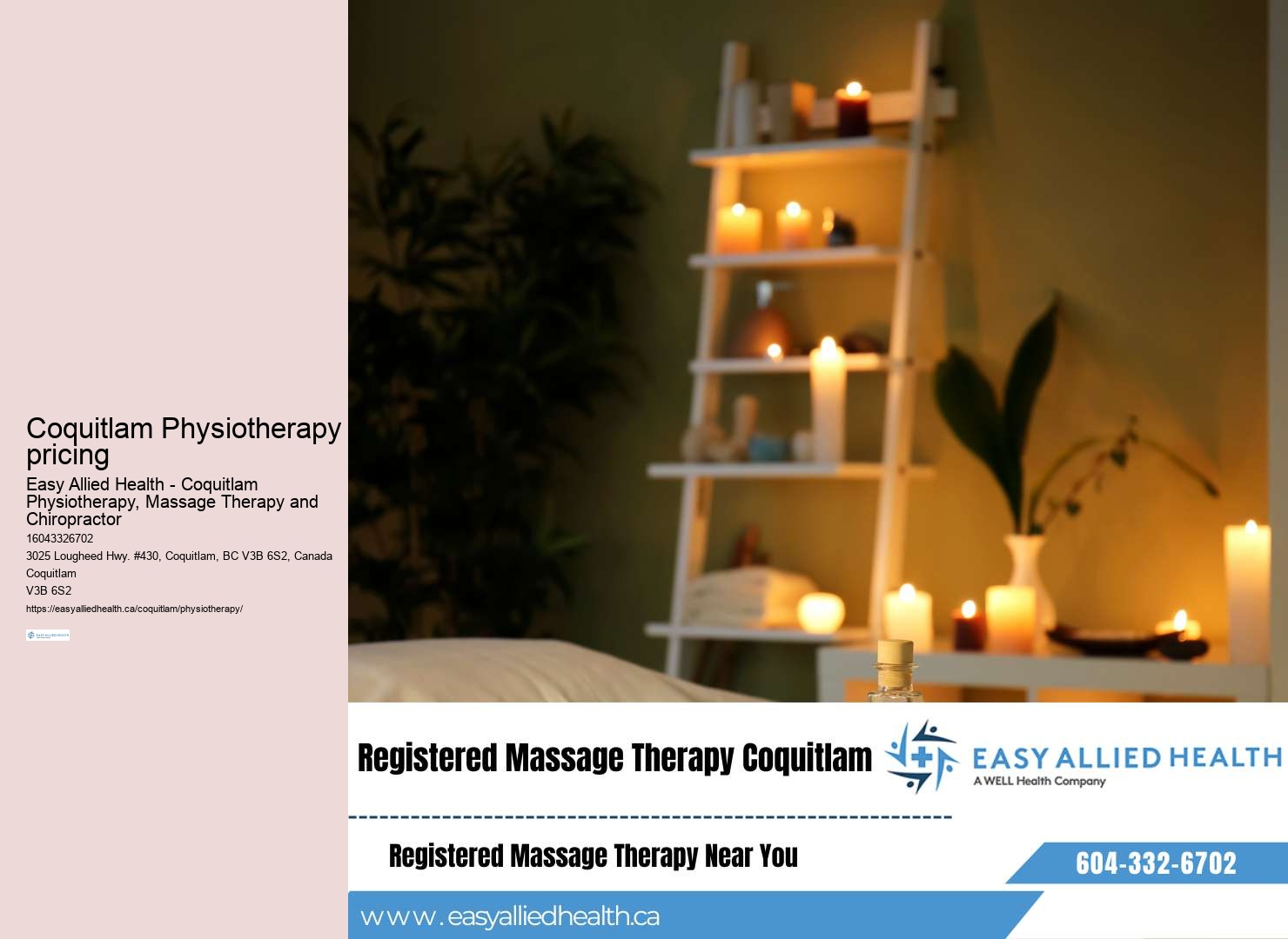 Post-surgery rehabilitation Coquitlam