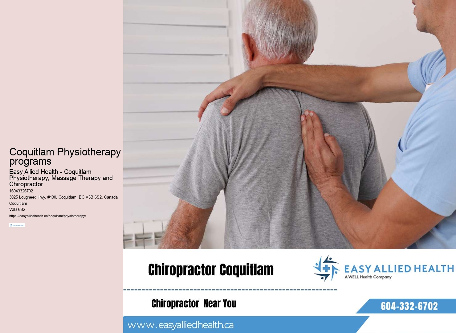 Physiotherapy New Westminster
